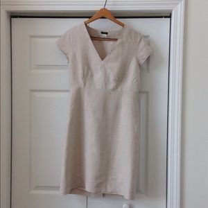 J. crew classic linen dress-size 8